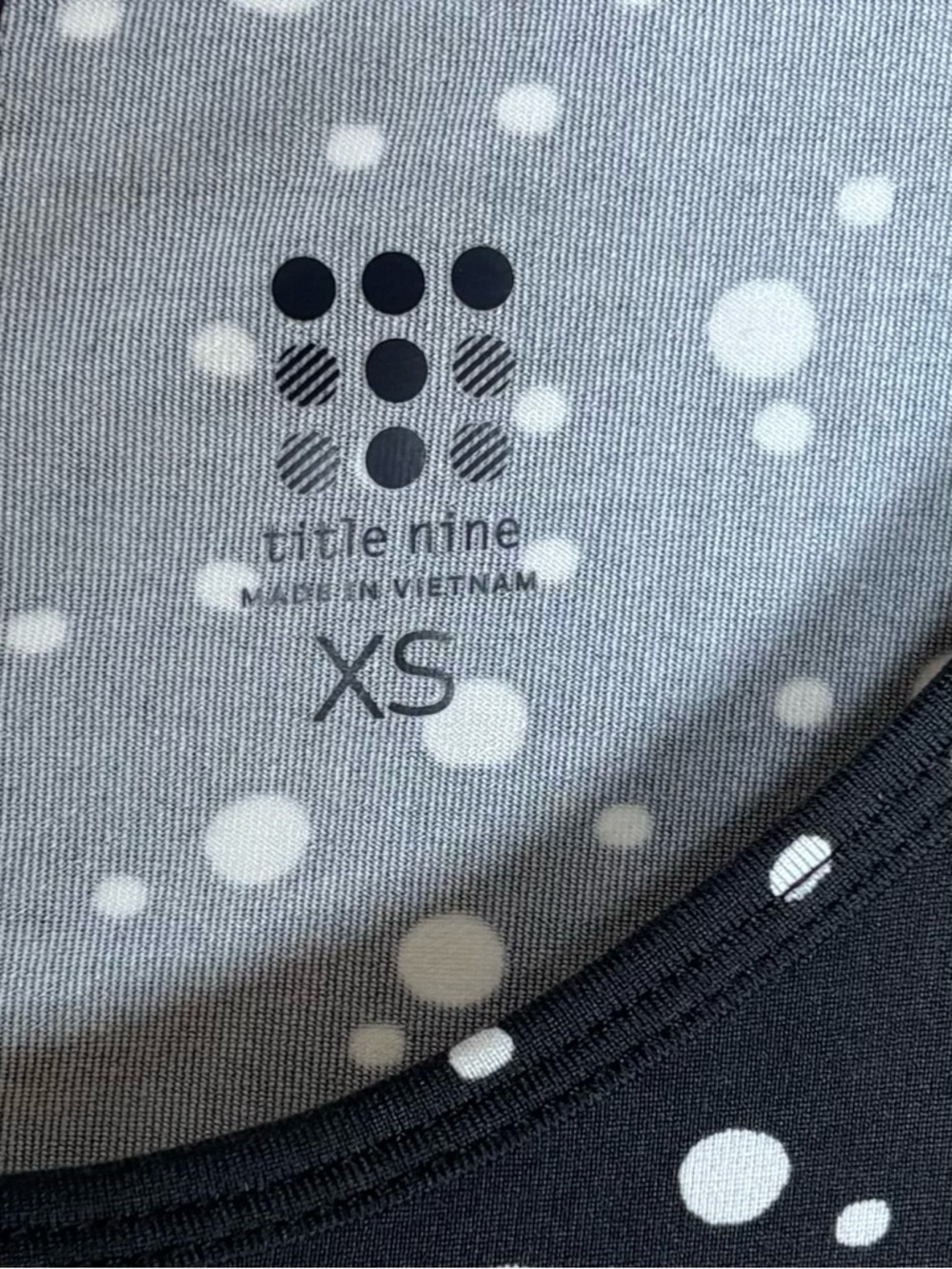 Title Nine Dream Dress Polka Dot Buttah Tennis Dress XS - Picture 9 of 12